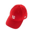 【SALE/返品不可】【中古】ニューエラ NEW ERA URBAN RESEARCH別注 ポリエステル 6パネル キャップ 帽子 レッド【RED】【S/S/A...