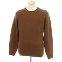 【中古】グランサッソ GRAN SASSO ハイゲージウールポリエステル クルーネックニット ブラウン【サイズM】【BRW】【A/W】【状態ランクB】【メンズ】【749898】(4)