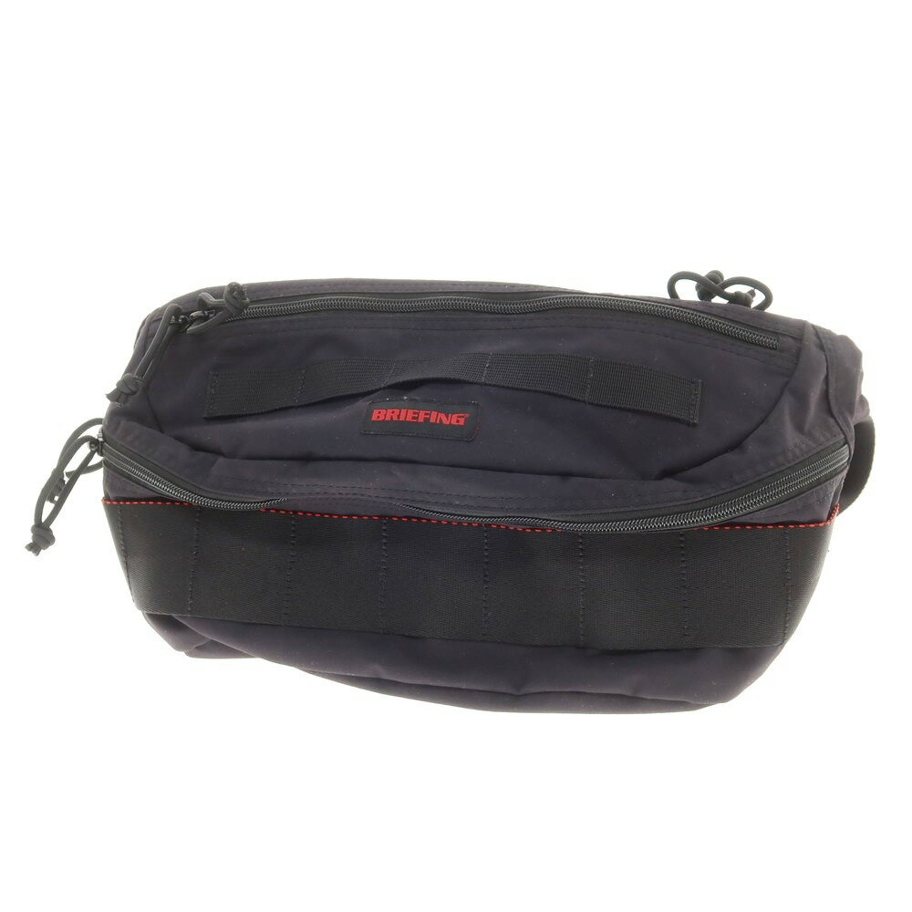 【中古】ブリーフィング BRIEFING リップストップナイロン ショルダーバッグ ブラック【W37xH15xD13.5】【BLK】【S/S/A/W】【状態ランクB】【メンズ】【749881】