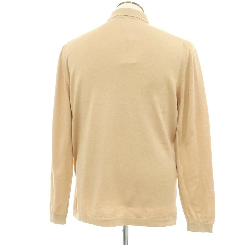 【新品】マウロ オッタヴィアーニ MAURO OTTAVIANI コットンカシミヤ カーディガン ベージュ【サイズ54】【BEI】【A/W】【状態ランクN】【メンズ】【749874】