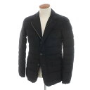 【中古】ヘルノ Herno Laminor WINDSTOPPER ポリエステル ダウンジャケット ブラック【サイズ46】【BLK】【A/W】【状態ランクB】【メンズ】(4)