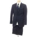 【中古】ア デイ イン ザ ライフ ユナイテッドアローズ a day in the life united arrows ウール ストライプ 2つボタンスーツ ...