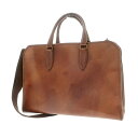 【中古】イケテイ IKETEI レザー ブリーフケース ブラウン【W41xH28.5xD10】【BRW】【S/S/A/W】【状態ランクC】【メンズ】【74969...