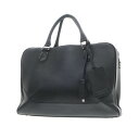 【中古】ペッレモルビダ PELLE MORBIDA シュリンクレザー ブリーフケース ネイビー【W40.5xH30xD8.5】【NVY】【S/S/A/W】【状態...