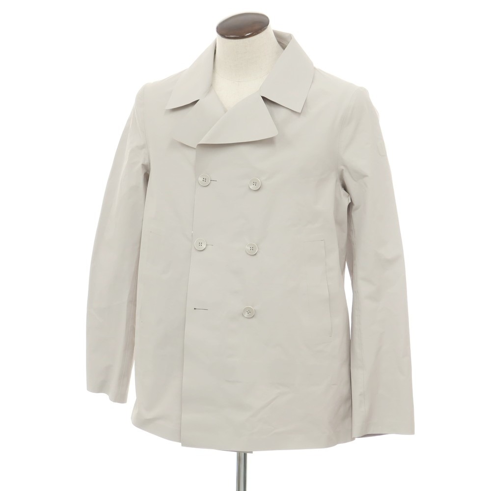 【SALE/返品不可】【新品アウトレット】デュノ DUNO コットンナイロン ピーコート ライトグレー【サイズ50】【GRY】【S/S】【状態ランクN-】【メンズ】【749593】[APD](4)