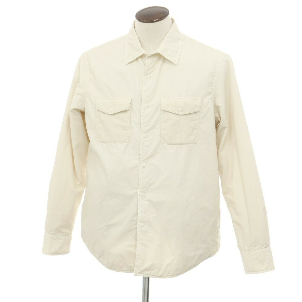 【新品】アスペジ ASPESI コットン 中綿ブルゾン オフホワイト【サイズL】【WHT】【A/W】【状態ランクN】【メンズ】【749592】