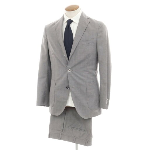 【中古】ボリオリ BOGLIOLI DOVER ウール 3つボタンスーツ グレー【サイズ46】【GRY】【S/S】【状態ランクD】【メンズ】【749591】 【中古】ボリオリ BOGLIOLI DOVER ウール 3つボタンスーツ グレー【サイズ46】【GRY】【S/S】【状態ランクD】【メンズ】【749591】
