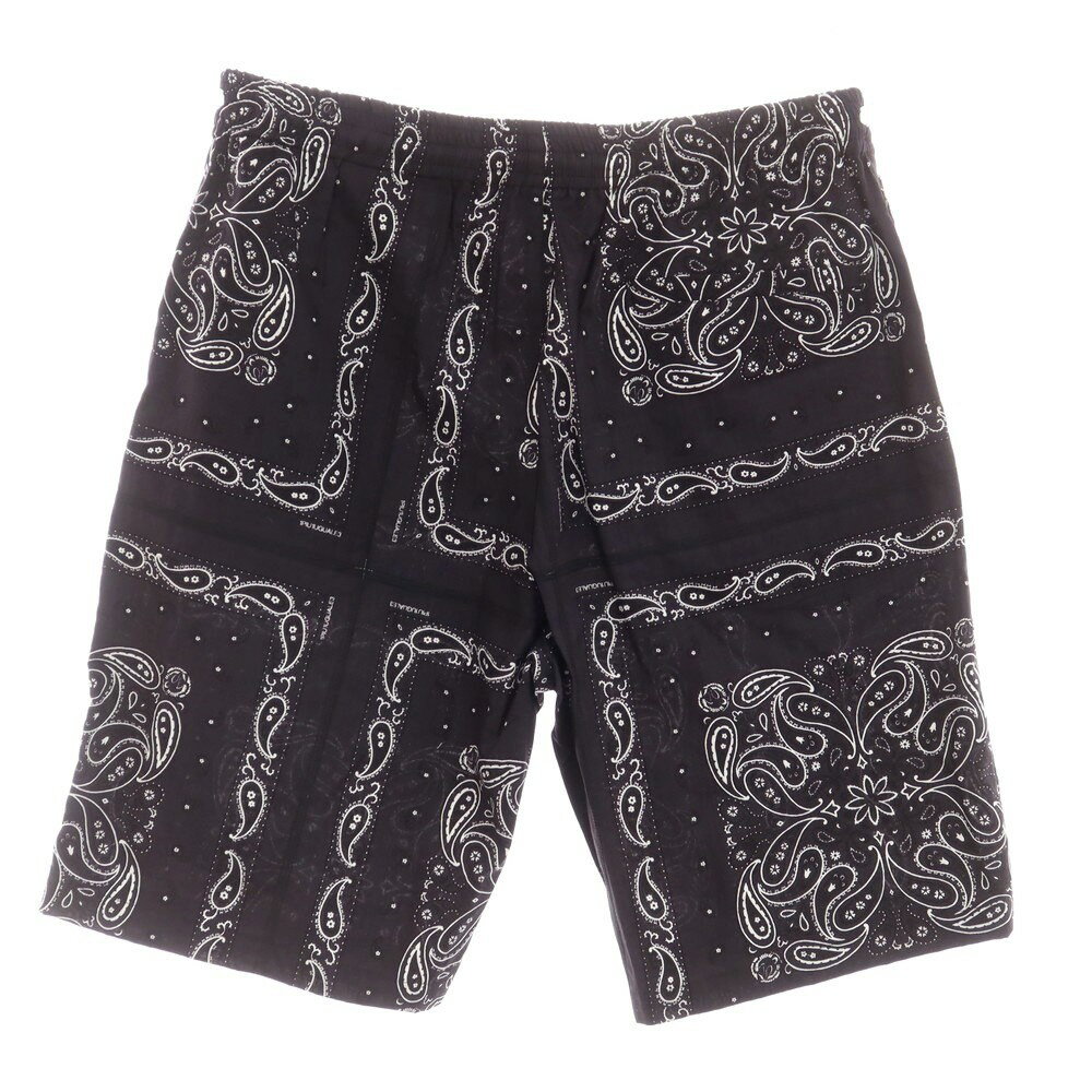 【中古】ウノピュウノウグァーレトレ 1piu1uguale3 コットン バンダナ柄 ショートパンツ ダークネイビー【サイズ5】【NVY】【S/S】【状態ランクA】【メンズ】【749587】