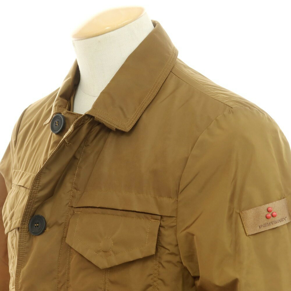 【中古】ピューテリー PEUTEREY ナイロン フィールドジャケット オーカー【サイズXS】【KAK】【S/S】【状態ランクC】【メンズ】【749584】[CPD]
