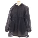 【中古】【未使用】ルシェルブルー LE CIEL LEU 2025年春夏 ポリエステル フーデッド ブルゾン ブラック【サイズ36】【BLK】【S/S】【状態ランクS】【レディース】【749570】(4)