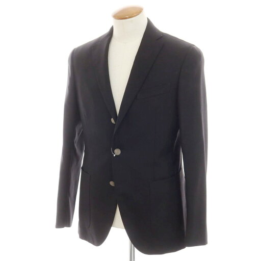 【中古】ボリオリ BOGLIOLI HAMPTON ウール テーラードジャケット ブラック【サイズ46】【BLK】【S/S/A/W】【状態ランクC】【メンズ】【749497】 【中古】ボリオリ BOGLIOLI HAMPTON ウール テーラードジャケット ブラック【サイズ46】【BLK】【S/S/A/W】【状態ランクC】【メンズ】【749497】