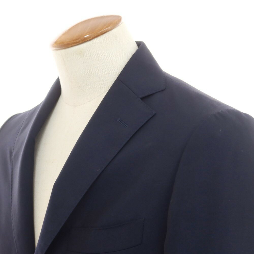 【SALE/返品不可】【中古】イセタンメンズ ISETAN MENS ウール 3つボタンスーツ ネイビー【サイズ46】【NVY】【S/S】【状態ランクB】【メンズ】【749495】