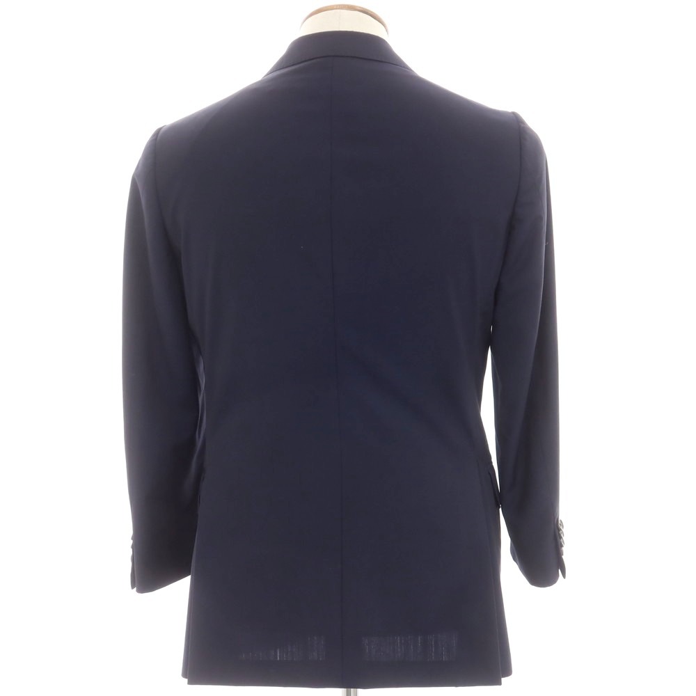 【SALE/返品不可】【中古】イセタンメンズ ISETAN MENS ウール 3つボタンスーツ ネイビー【サイズ46】【NVY】【S/S】【状態ランクB】【メンズ】【749495】