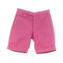 【中古】インコテックス INCOTEX コットン 細畝 コーデュロイ ショートパンツ ダークピンク【サイズ42】【PNK】【S/S】【状態ランクB】【メンズ】【749494】(4)
