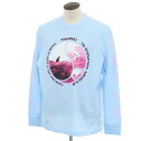 【新品アウトレット】ディースクエアード DSQUARED2 コットン クルーネック 長袖Tシャツ ライトブルー【サイズXL】【BLU】【S/S/A/W】【状態ランクN-】【メンズ】【749493】(4)