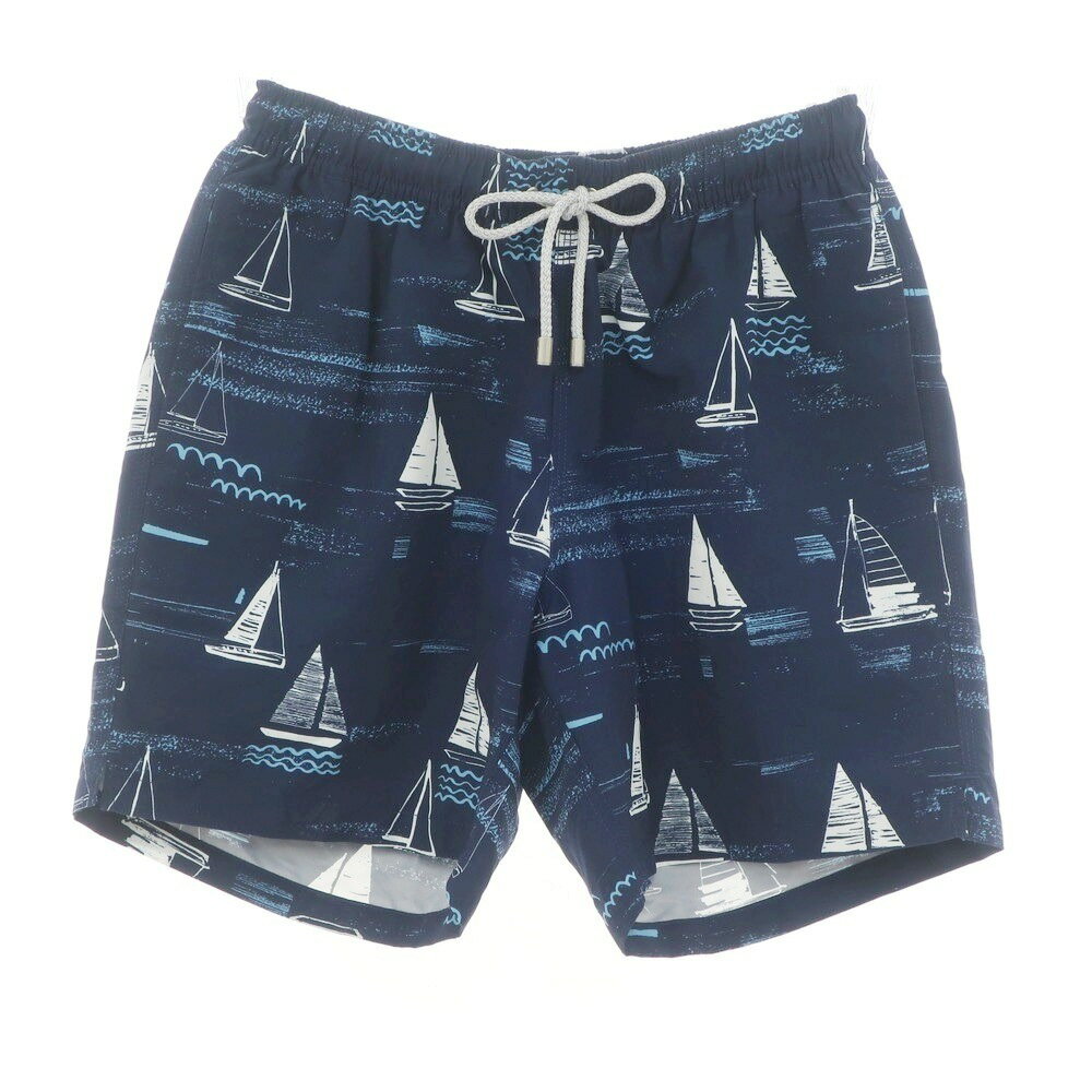 【新品】ブルーミント BLUEMINT ポリエステル 水陸両用 ショートパンツ ネイビー【サイズM】【NVY】【S/S】【状態ランクN】【メンズ】【749492】