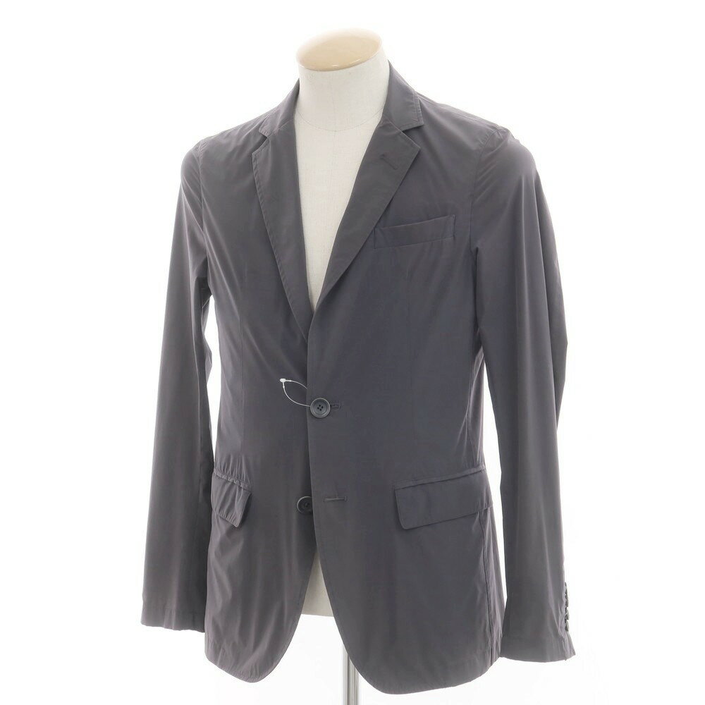 【SALE/返品不可】【中古】ヘルノ Herno ストレッチナイロン カジュアルジャケット ダークグ