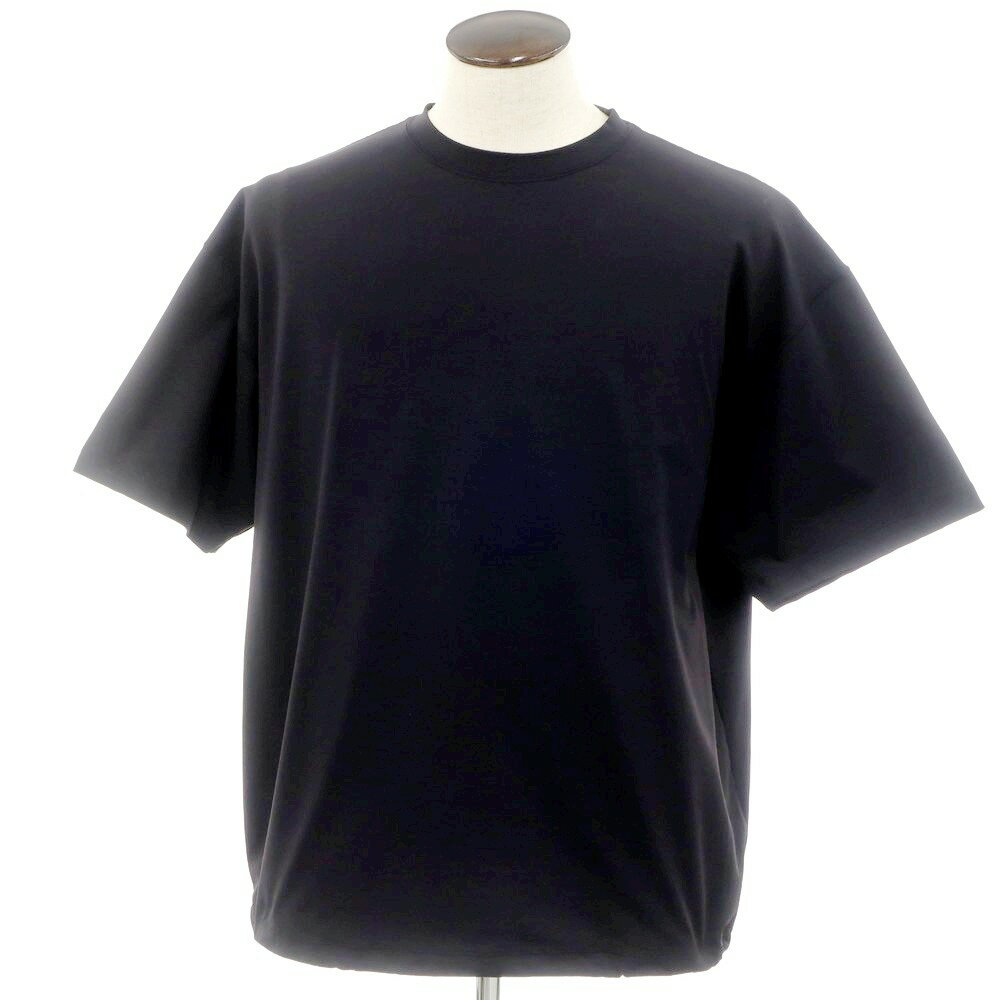 【SALE10%OFF/返品不可】【中古】ビームス BEAMS ストレッチ ポリエステル クルーネック 半袖Tシャツ ブラックネイビー【サイズL】【BLK】【S/S】【状態ランクB】【メンズ】【749482】[DPD]