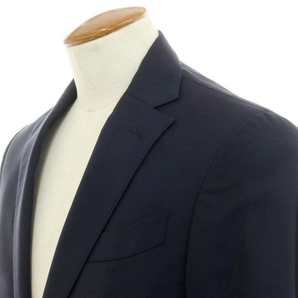 【中古】エルビーエム1911 L.B.M.1911 ウール 2つボタンスーツ ネイビー【サイズ46】【NVY】【S/S】【状態ランクC】【メンズ】【749476】[DPD]