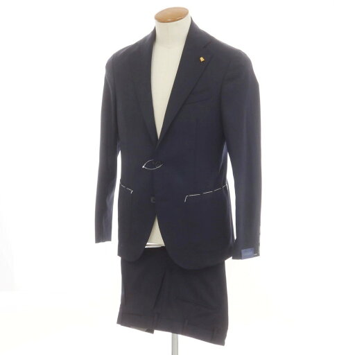 【新品】サルトリア ラトーレ SARTORIA LATORRE ストレッチウール 3つボタンスーツ ダークネイビー【サイズ46】【NVY】【S/S】【状態ランクN】【メンズ】【749469】 【新品】サルトリア ラトーレ SARTORIA LATORRE ストレッチウール 3つボタンスーツ ダークネイビー【サイズ46】【NVY】【S/S】【状態ランクN】【メンズ】【749469】