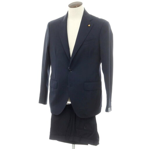【新品】サルトリア ラトーレ SARTORIA LATORRE ストレッチウール 2つボタンスーツ ネイビー【サイズ52】【NVY】【S/S/A/W】【状態ランクN】【メンズ】【749395】 【新品】サルトリア ラトーレ SARTORIA LATORRE ストレッチウール 2つボタンスーツ ネイビー【サイズ52】【NVY】【S/S/A/W】【状態ランクN】【メンズ】【749395】