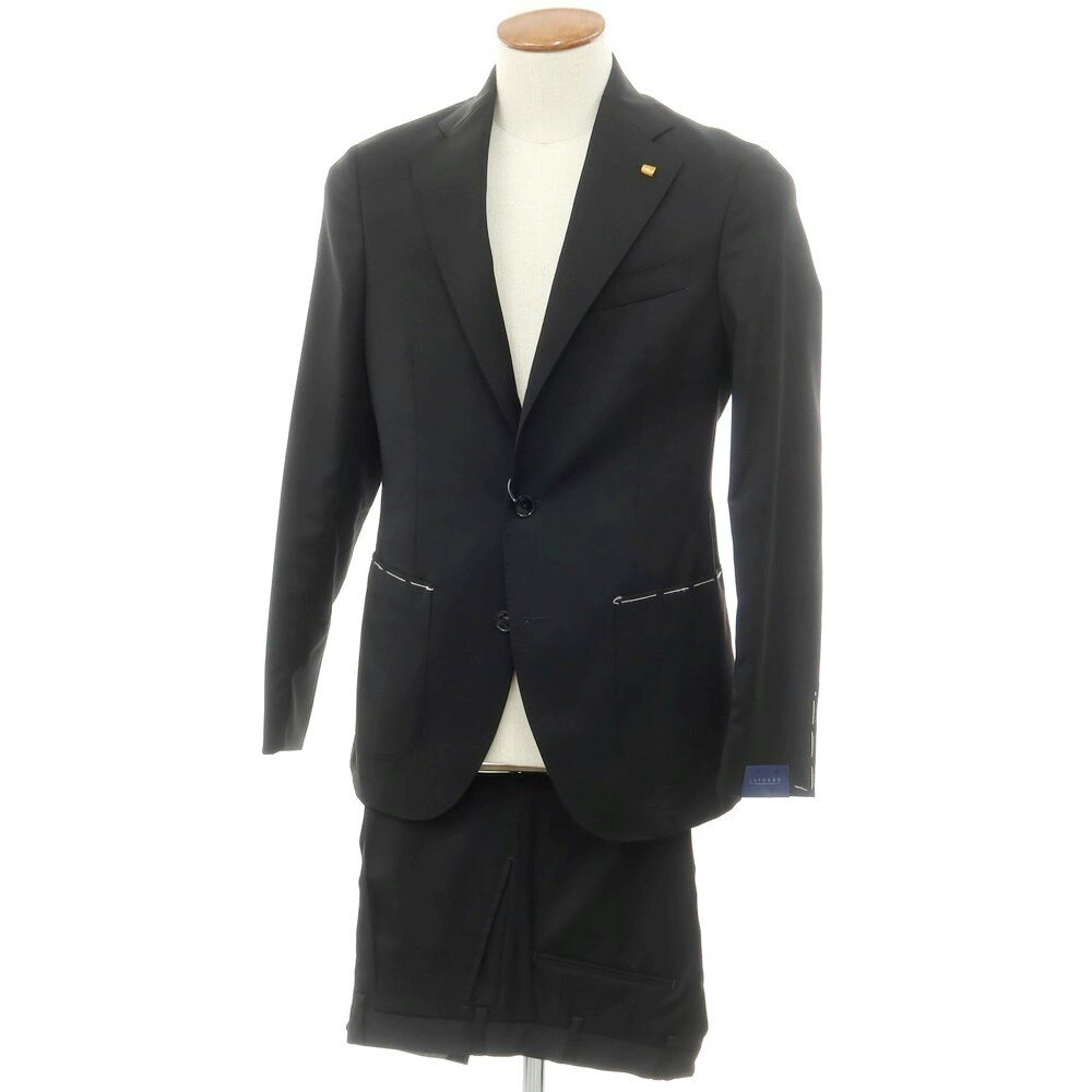 【SALE/返品不可】【新品】サルトリア ラトーレ SARTORIA LATORRE ウール 3つボタンスーツ ブラック【サイズ46】【BLK】【S/S/A/W】【状態ランクN】【メンズ】【749395】