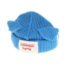 【SALE/返品不可】【中古】チャールズジェフリーラバーボーイ Charles Jeffrey LOVERBOY ローゲージコットン ニットキャップ ブルー【BLU】【S/S/A/W】【状態ランクD】【メンズ】【749394】