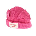 【SALE/返品不可】【中古】チャールズジェフリーラバーボーイ Charles Jeffrey LOVERBOY ローゲージコットン ニットキャップ ピンク【PNK】【A/W】【状態ランクB】【メンズ】【749393】