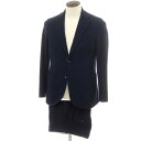 【中古】チルコロ1901 CIRCOLO 1901 ジャージーコットン 2つボタンスーツ ネイビー【サイズ48】【NVY】【S/S】【状態ランクC】【メンズ】【...