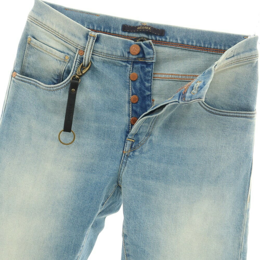 【SALE/返品不可】【新品アウトレット】インコテックス ブルーディヴィジョン INCOTEX BLUE DIVISION Tapered ストレッチデニムパンツ ジーンズ ブルー【サイズ29】【BLU】【S/S/A/W】【状態ランクN-】【メンズ】【749378】