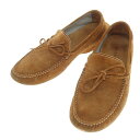 【中古】ラルディーニ LARDINI スエード ドライビングシューズ ブラウン【サイズ7】【BRW】【S/S/A/W】【状態ランクC】【メンズ】【749377】