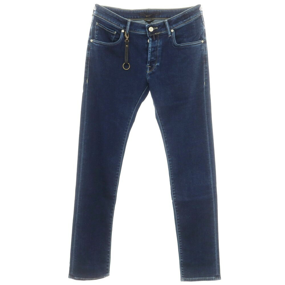 【新品】インコテックス ブルーディヴィジョン INCOTEX BLUE DIVISION Slim デニムパンツ ネイビー【サイズ33】【NVY】【S/S/A/W】【状態ランクN】【メンズ】【749374】