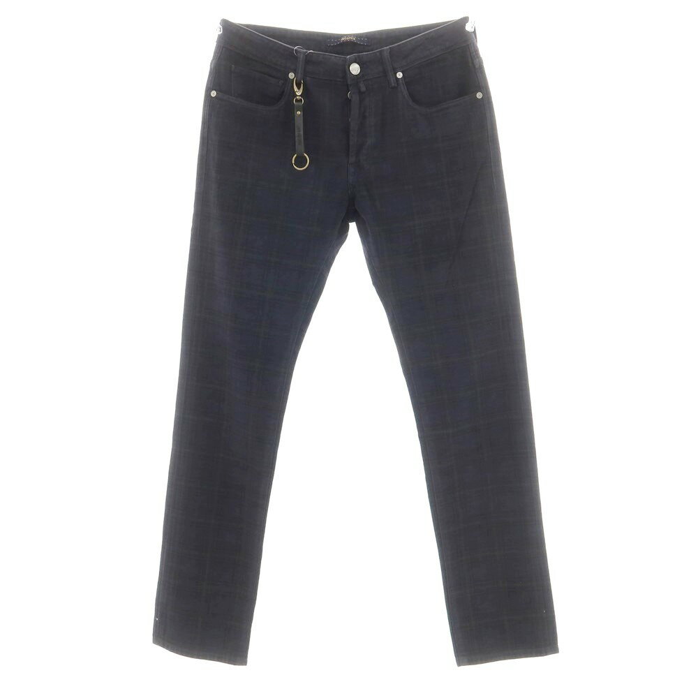 【SALE15倍/返品不可】【新品】インコテックス ブルーディヴィジョン INCOTEX BLUE DIVISION Slim ストレッチコットン 5ポケットパンツ ダークネイビー系【サイズ33】【NVY】【S/S/A/W】【状態ランクN】【メンズ】【749297】[BPD]