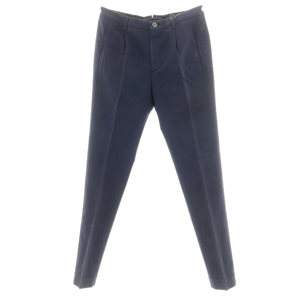 INCOTEX インコテックス　スラックス ネイビー 46 INCOTEXコットンスラックス46ネイビー INCOTEX インコテックス