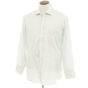 【中古】【未使用】ターンブル&アッサー Turnbull & Asser チェック ドレスシャツ ライトグレーxホワイト【サイズ42】【GRY】【S/S/A/W】【状態ランクS】【メンズ】【749290】