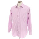 【中古】ターンブル&アッサー Turnbull & Asser ブロードコットン ドレスシャツ ピンクパープル【サイズ42】【PUP】【S/S/A/W】【状態ランクA】【メンズ】【749290】