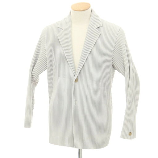 【中古】オム プリッセ イッセイミヤケ HOMME PLISSE ISSEY MIYAKE プリーツ加工 カジュアルジャケット ライトグレー【サイズ1】【GRY】【S/S/A/W】【状態ランクA】【メンズ】【749287】 【中古】オム プリッセ イッセイミヤケ HOMME PLISSE ISSEY MIYAKE プリーツ加工 カジュアルジャケット ライトグレー【サイズ1】【GRY】【S/S/A/W】【状態ランクA】【メンズ】【749287】