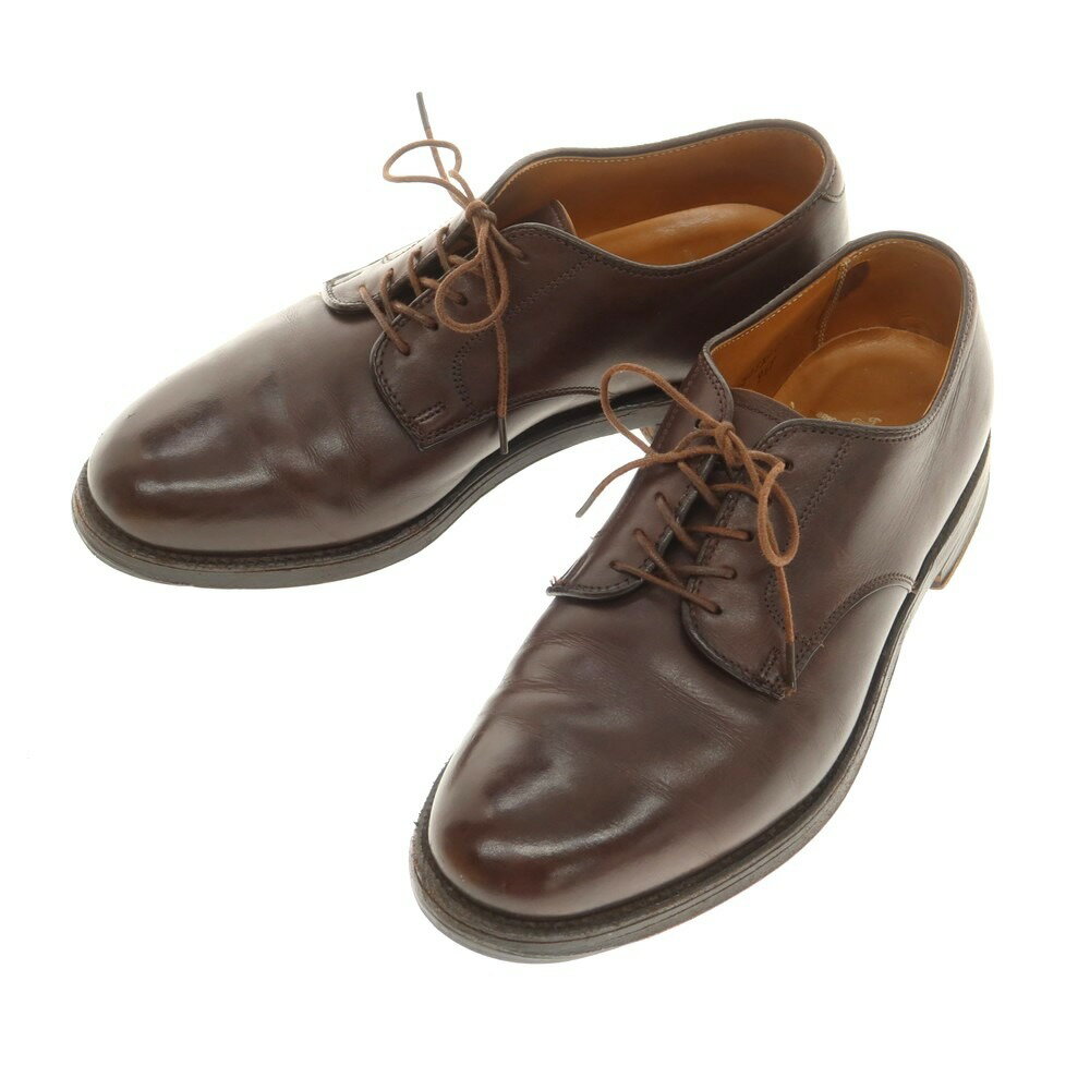 ALDEN オールデン 7399 ブラウン レザー Uチップ ビジネス 8表記 ALDEN オールデン 7399 ブラウン レザー Uチップ ビジネス 8表記