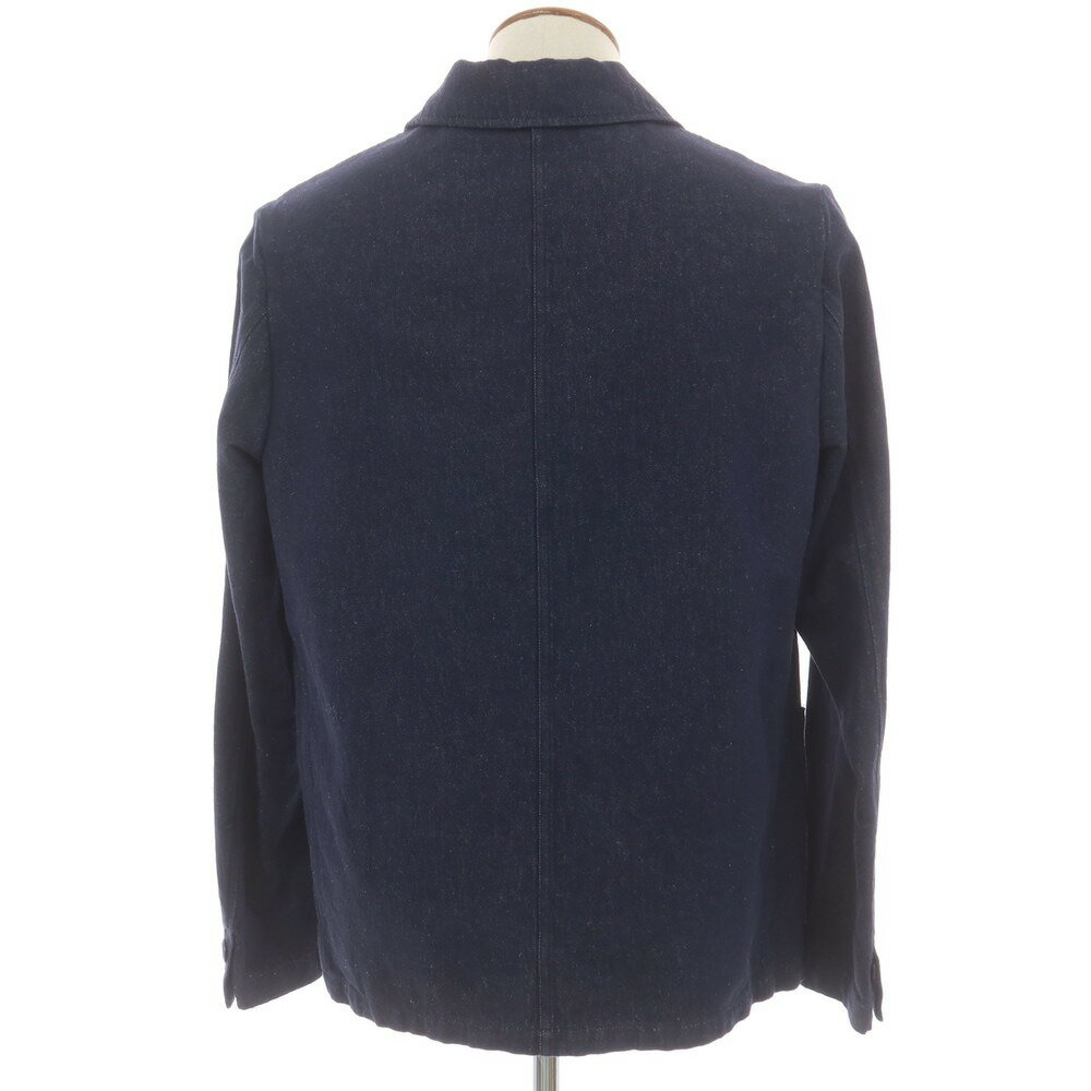 【新品】モンテドーロ Montedoro コットンリネンデニム カバーオール ネイビー【サイズ48】【NVY】【S/S】【状態ランクN】【メンズ】【749279】[APD]