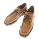 【SALE/返品不可】【中古】バスティアネッリ BASTIANELLI バーニーズニューヨーク別注 モカシン シューズ ライトブラウン【サイズ6 1/2】【BR...