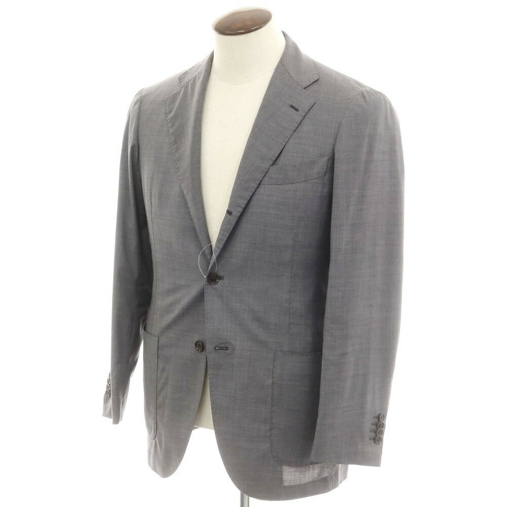 【SALE30%OFF/返品不可】【中古】ビームスエフ BEAMS F ウール テーラードジャケット グレー【サイズ50】【GRY】【S/S】【状態ランクC】【メンズ】【749273】[BPD]