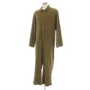 【SALE20倍/返品不可】【中古】ドリスヴァンノッテン DRIES VAN NOTEN コットン ジャンプスーツ ツナギ カーキ【サイズM】【KAK】【S/S】【状態ランクB】【メンズ】【749271】