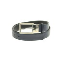 【SALE/返品不可】【中古】ディオールオム Dior Homme リバーシブル レザー ベルト ダークネイビーxブラック【NVY】【S/S/A/W】【状態ラン...