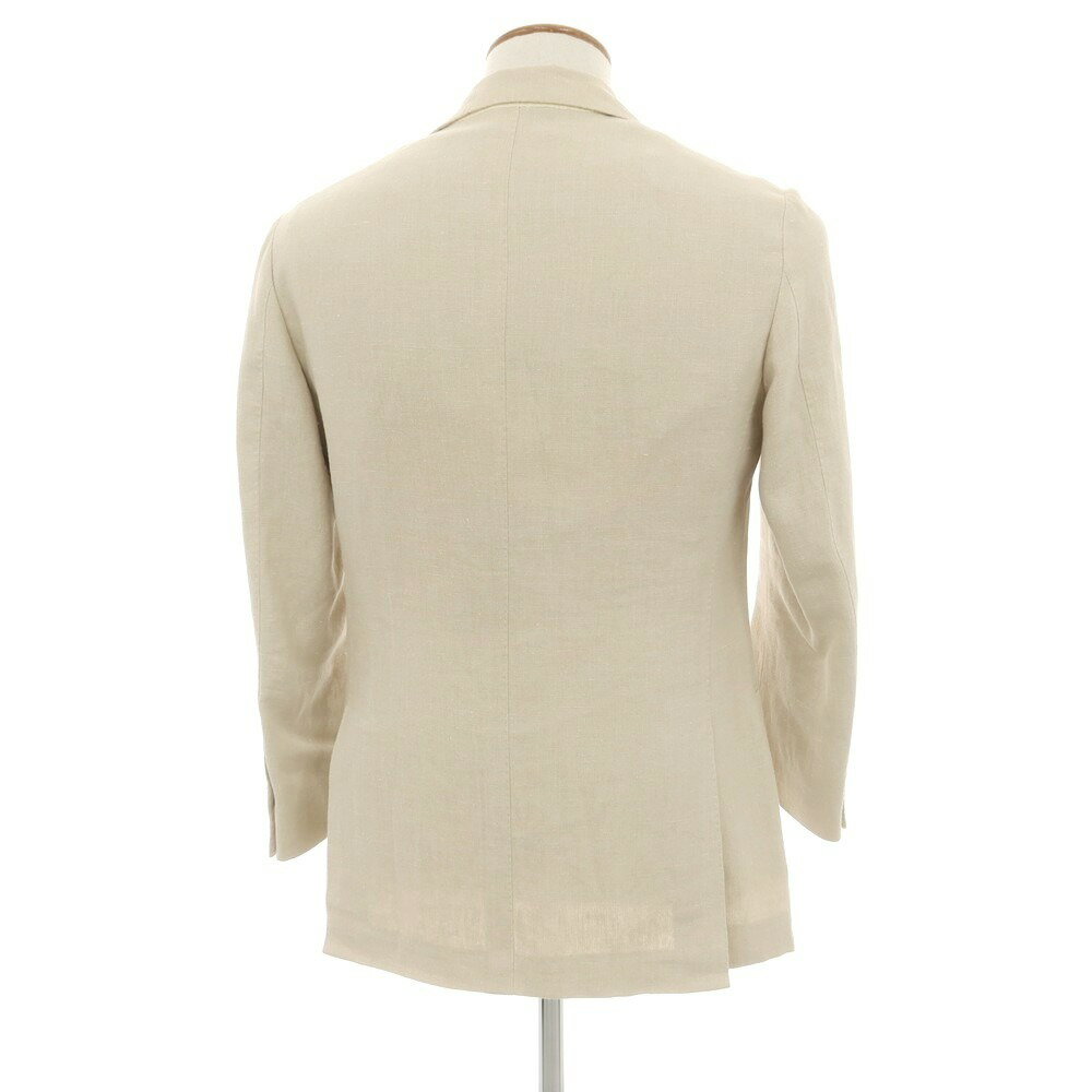 【中古】サルトリオ Sartorio リネン テーラードジャケット ベージュ【サイズ46】【BEI】【S/S】【状態ランクC】【メンズ】【749198】[BPD]