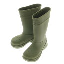 【SALE/返品不可】【中古】バレンシアガ BALENCIAGA × crocs レインブーツ オリーブ【サイズ41】【GRN】【S/S/A/W】【状態ランクA】【メンズ】【749197】