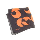 【中古】ブレック Blech シルク ポケットチーフ ブラックxオレンジ【BLK】【S/S/A/W】【状態ランクA】【メンズ】【749195】