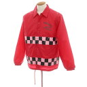 【中古】コムデギャルソン COMME des GARCONS 2024年秋冬 ナイロン コーチジャケット ブルゾン レッド【サイズM】【RED】【S/S】【状態ランクA】【ユニセックス】【749193】