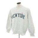 【SALE/返品不可】【中古】シュプリーム Supreme 2024年春夏 Shop Small Box Crewneck コットンポリエステル スウェット アッシュグレー【サイズL】【A/W】【状態ランクC】【メンズ】