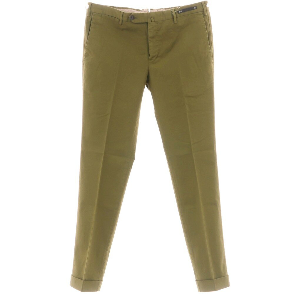 【中古】ピーティーゼロウーノ PT01 Spice Route ストレッチ コットン カジュアルスラックスパンツ オ..