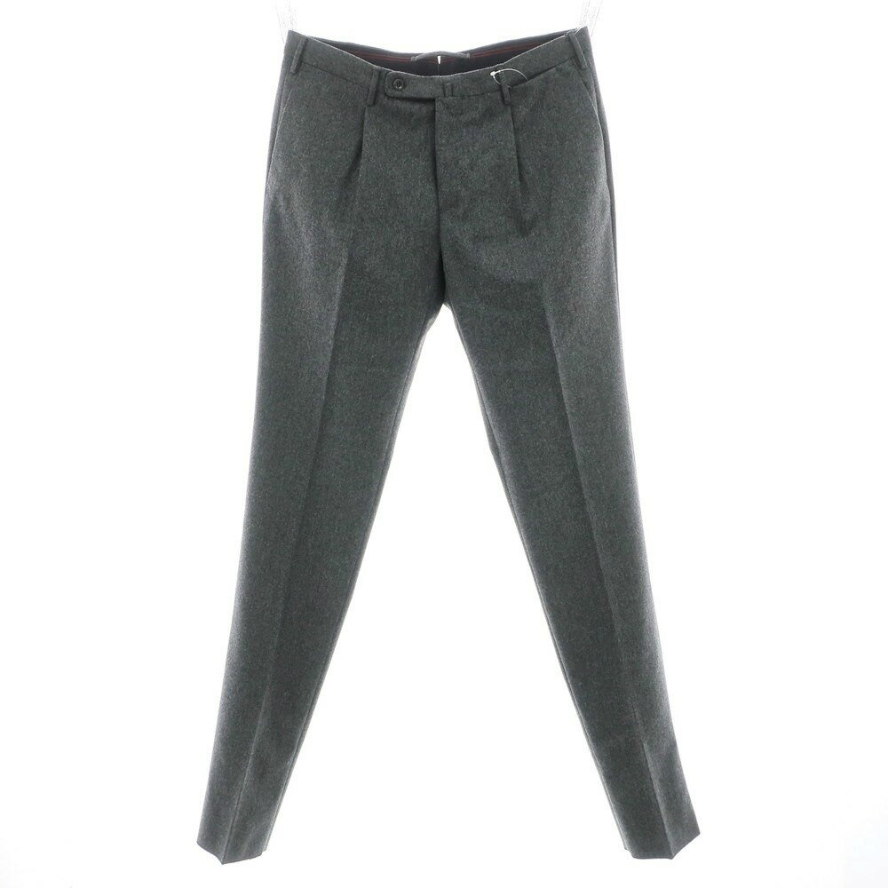 【新品】インコテックス INCOTEX 31型 SUPER100'S ウール ドレススラックスパンツ ダークグレー（06）【サイズ50】【A/W】【状態ランクN】【メンズ】[APD]